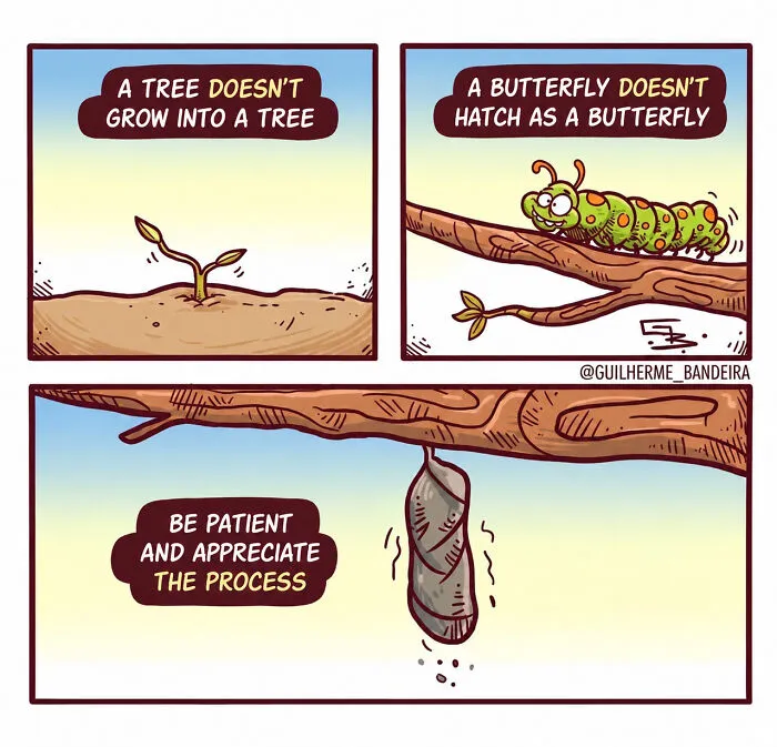 Brazilian Cartoonist Creates Thought-Provoking Comics That Blend Humor, Emotion, And Life Lessons (26 Pics)