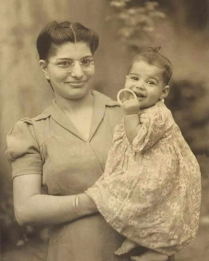 Freddie Mercury With His Mother, 1947