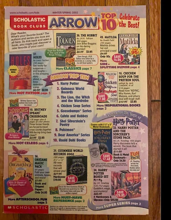 This Scholastic Book Order Pamphlet Tho
