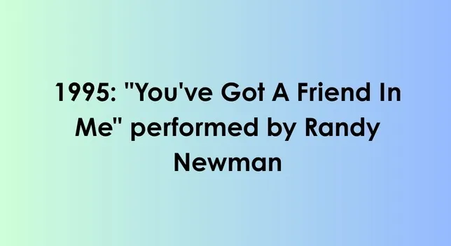 Jeopardy toon tunes clue about a 1995 song performed by Randy Newman