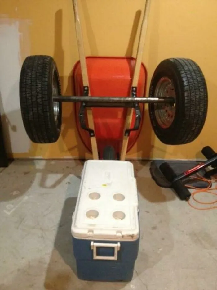 Redneck Bench Press