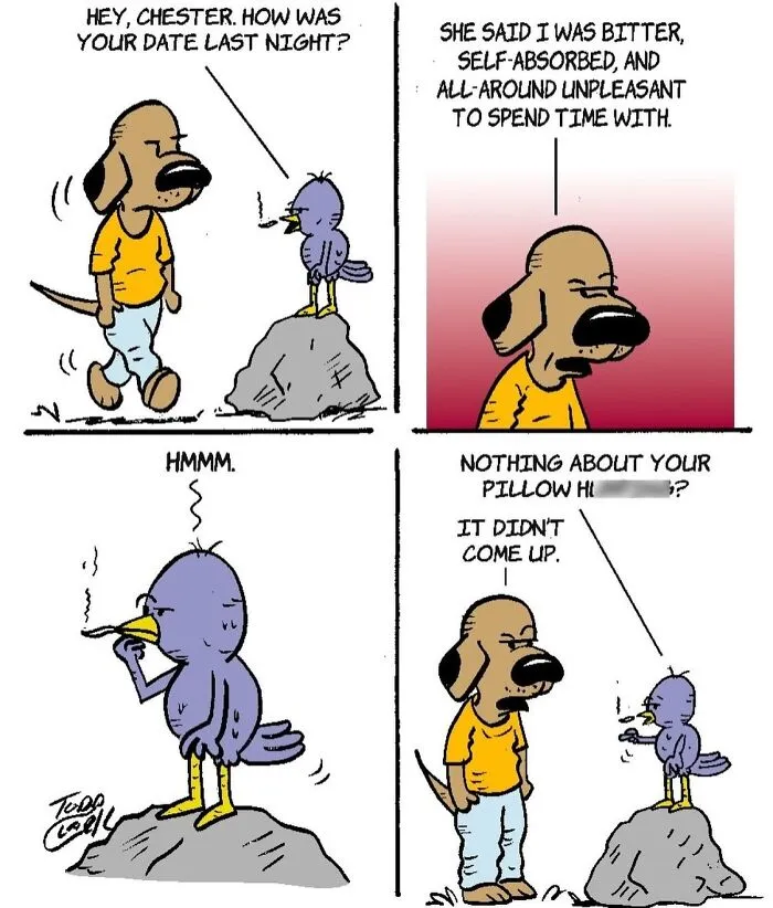 This Artist Made 25 Comics That Perfectly Capture A Very Unusual Friendship
