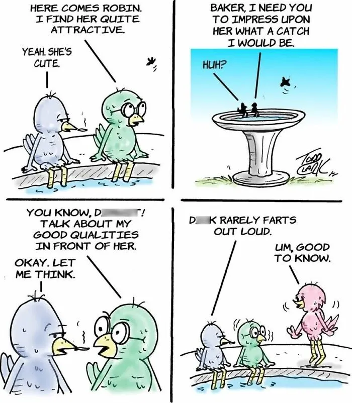 This Artist Made 25 Comics That Perfectly Capture A Very Unusual Friendship