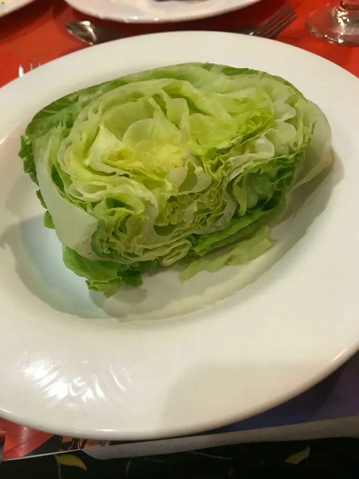 The Vegan Option Served At A Fancy End Of Conference Dinner