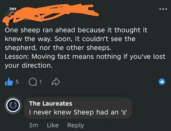 I found one