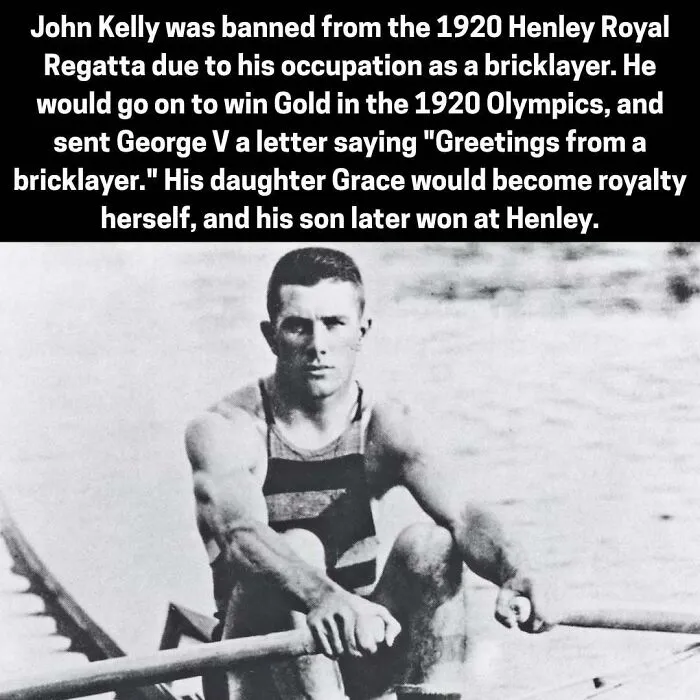 John Kelly banned from 1920 Henley Royal Regatta for being a bricklayer despite Olympic gold win
