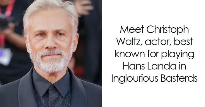 Christoph Waltz: Bio And Career Highlights