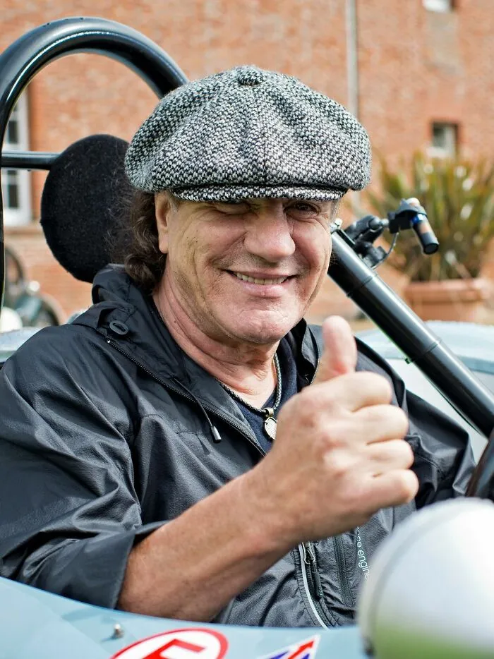 Singer and Songwriter Brian Johnson, 79