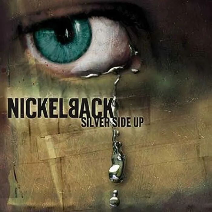 Nickelback Silver Side Up album cover released as part of pop culture events that happened in 2001.
