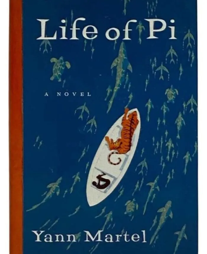 Original book cover of Life of Pi published in 2001