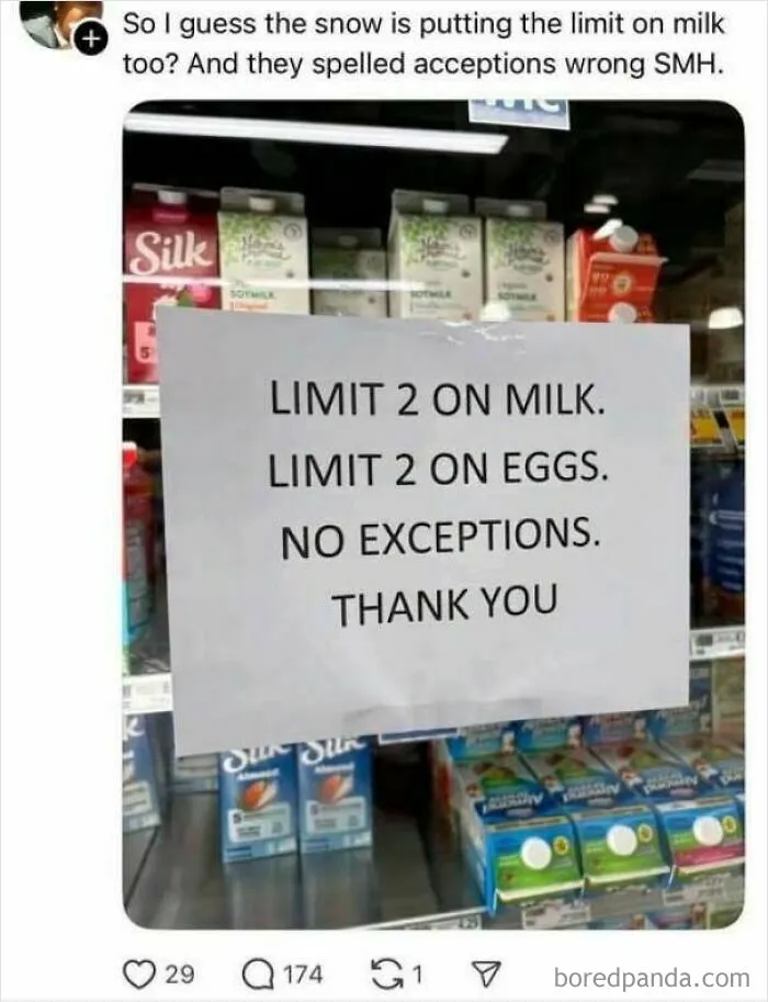 A post complaining about spelling on a sign showing people who corrected someone with total confidence and got it wrong