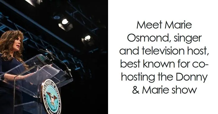 Marie Osmond: Bio And Career Highlights