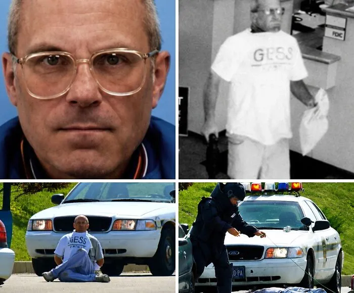 In 2003, Pizza Delivery Driver Brian Wells Robbed A Bank With A Collar B*mb Locked Around His Neck. He Told Police He Was Being Forced To Do It