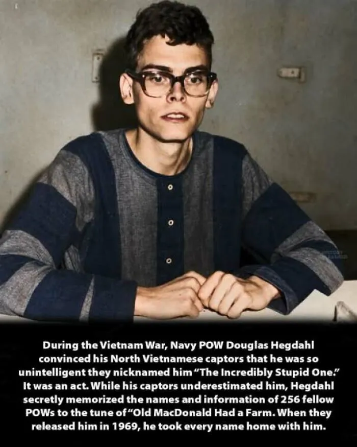 Navy POW Douglas Hegdahl, one of many interesting history moments from the Vietnam War.