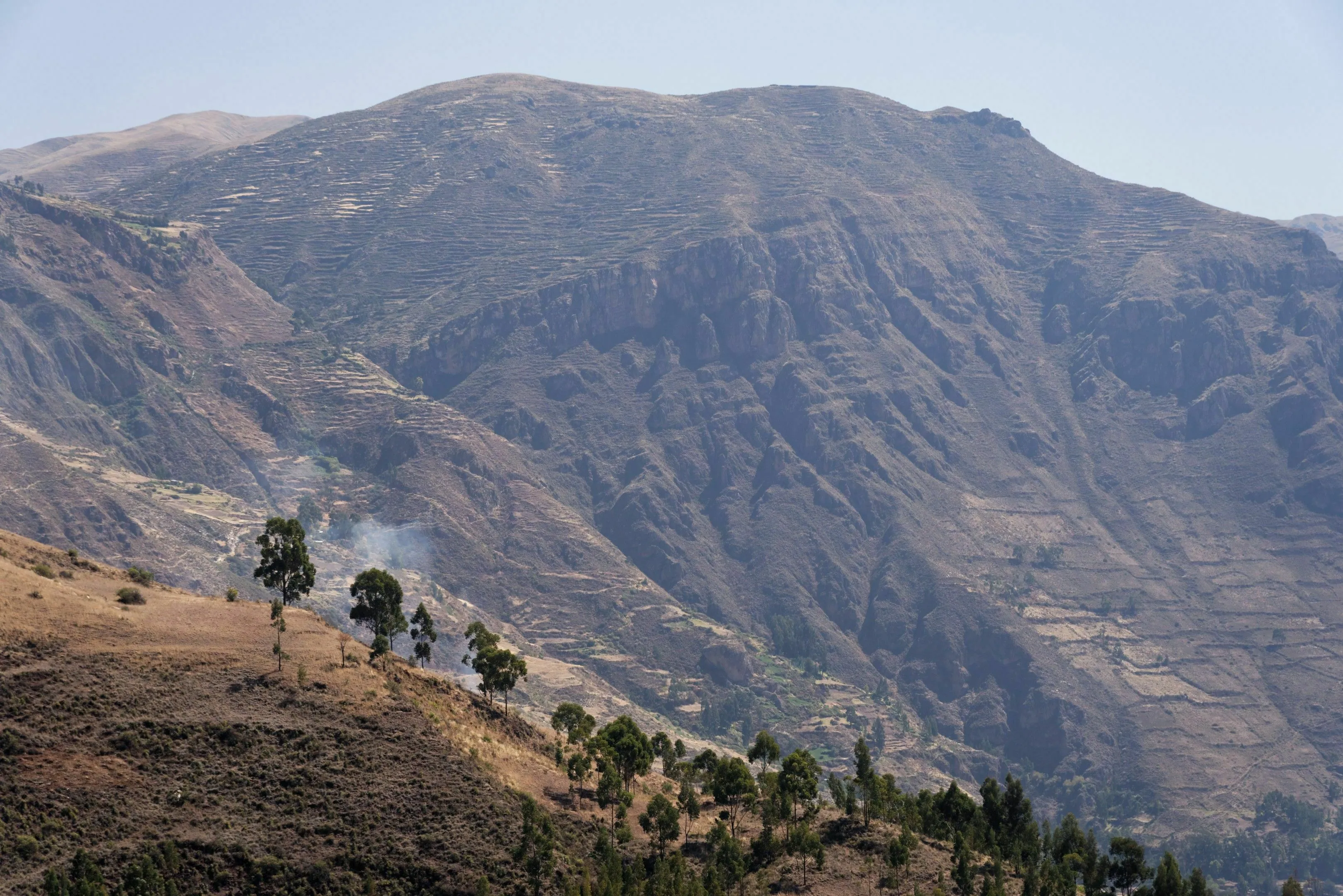 Capital city high in the Andes near Pichincha volcano