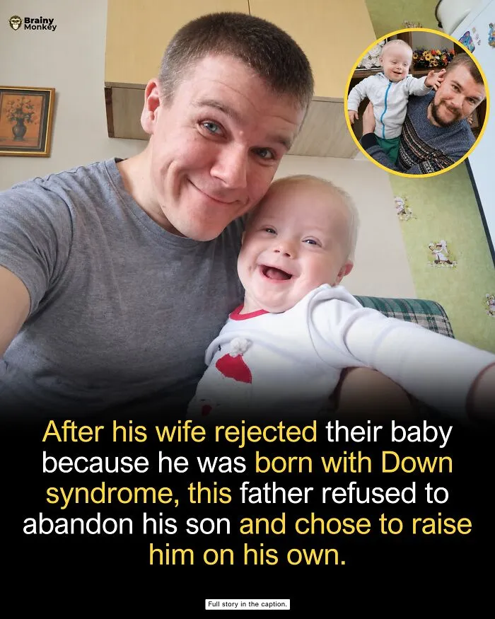 Smiling father taking a selfie with his happy baby, representing wholesome facts about parental devotion.