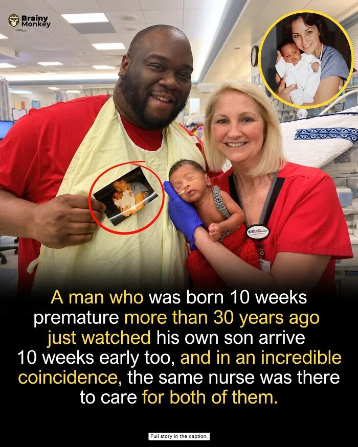 Father and nurse with newborn baby, an example of wholesome facts