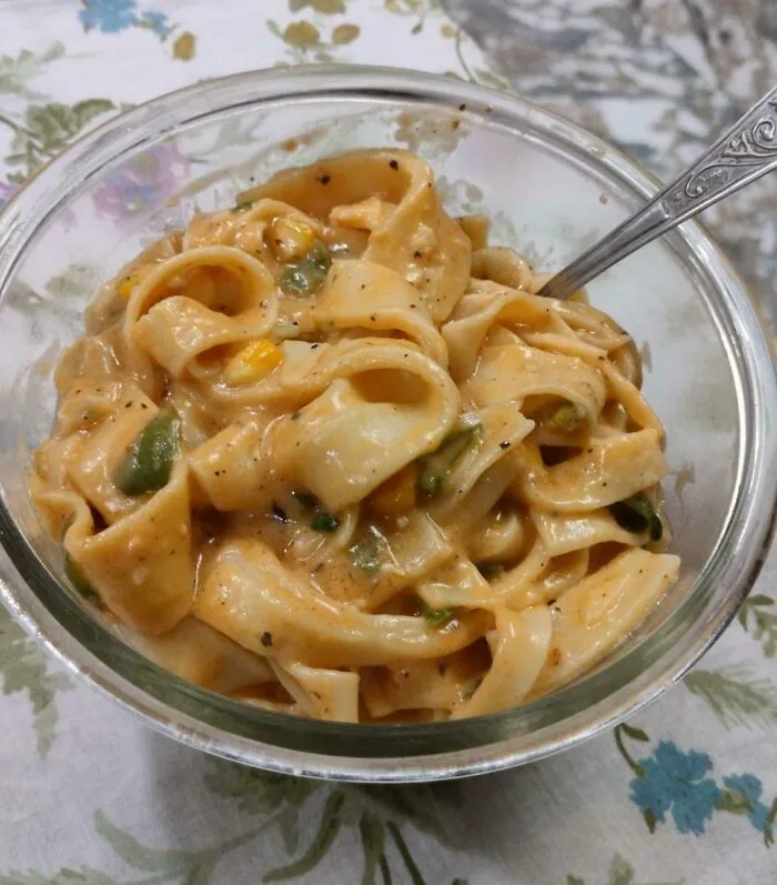 Pasta Made From Leftover Lasagna Sheets *hack*