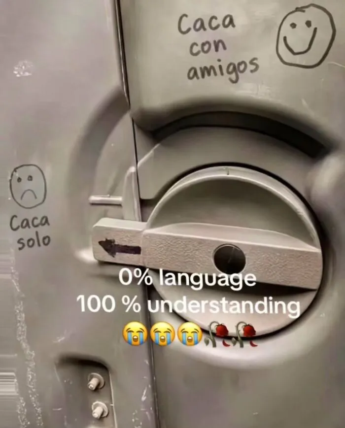 Funny real life hilarious memes showing handwritten bathroom lock labels for single and shared use.