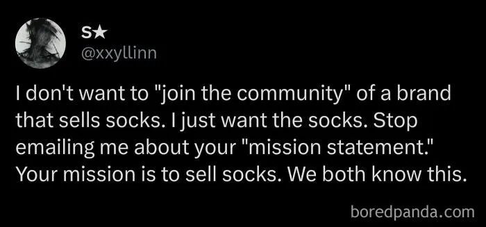 Your Mission Is To Sell Socks