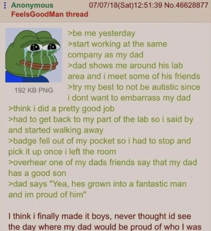 Tear-jerking wholesome story of starting work with dad and earning his pride