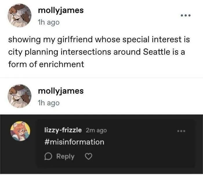 Tumblr post about city planning intersections around Seattle seen as enrichment
