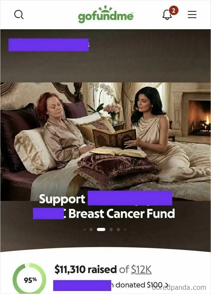 The AI Photo My Aunt Used On Her Cancer Fund Page