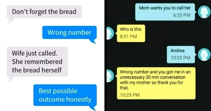 23 Wrong Number Texts That Escalated Into Savage Conversations