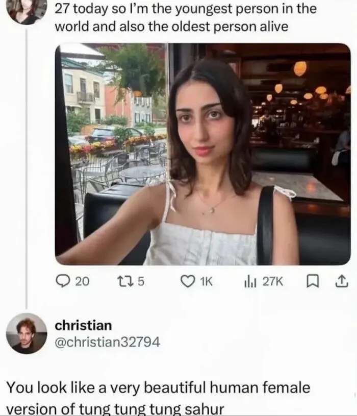A social media interaction post shared as part of wholesome memes.