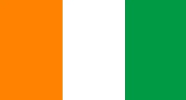 Vertical tricolor flag with orange, white, and green stripes for similar flags bonus question quiz