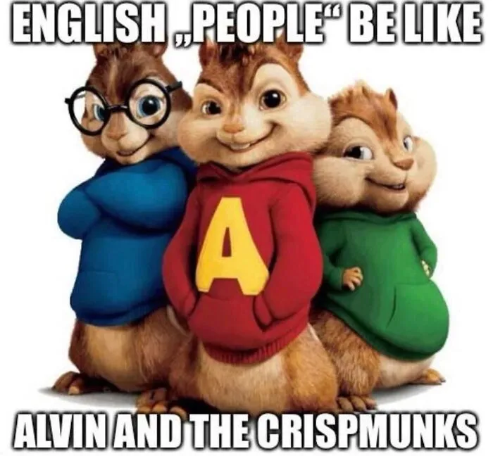 Absurd internet posts meme featuring Alvin and the Chipmunks titled Alvin and the Crispmunks.