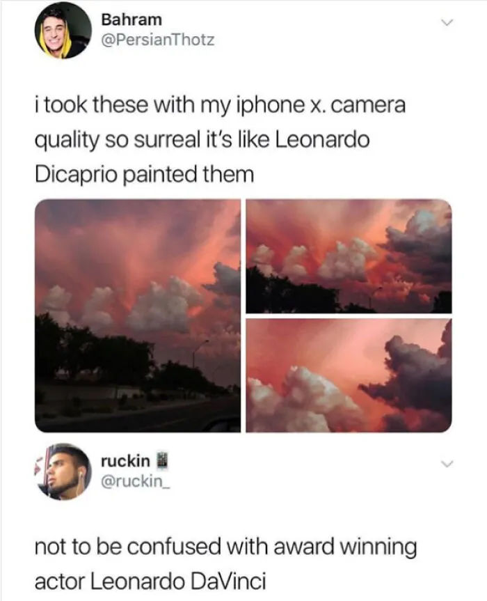Spelling fails tweet confusing Leonardo da Vinci with Leonardo DiCaprio