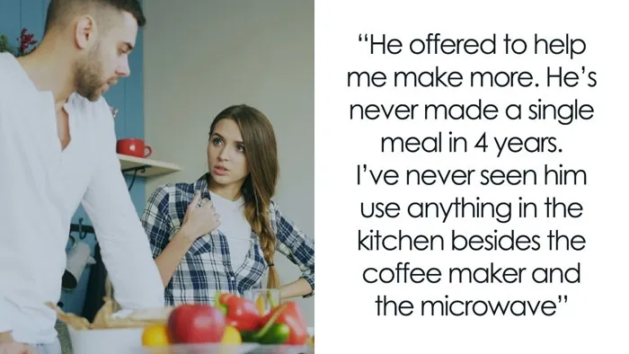 Man Is About To Learn How Long Meal Prep Takes After Giving Away Half His Wife’s Freezer Stash