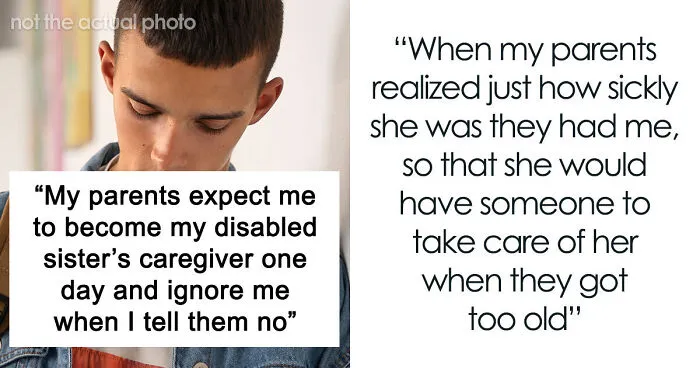 Teen Thinks Parents Had Him So He Could One Day Care For His Disabled Sister