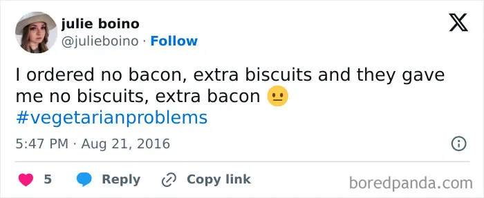 65 Funny Vegetarian Tweets For Those Who Are Tired Of Explaining Their Diet For The 100th Time