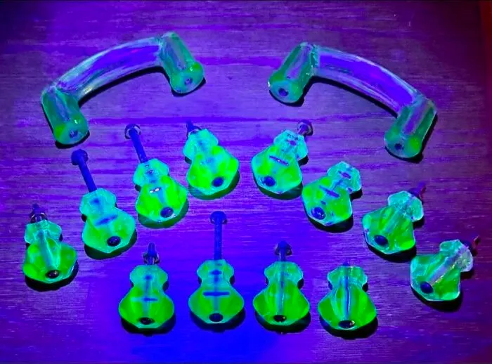 Picked Up This Set Of Knobs And Handles Today Off Marketplace, Said They Were Vintage But I Dont Know Much About Uranium Glass