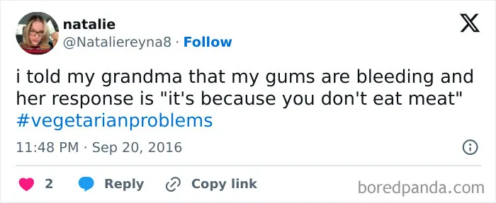 65 Funny Vegetarian Tweets For Those Who Are Tired Of Explaining Their Diet For The 100th Time