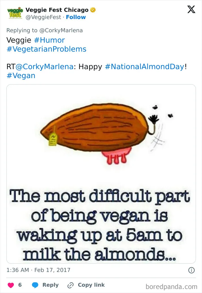 65 Funny Vegetarian Tweets For Those Who Are Tired Of Explaining Their Diet For The 100th Time
