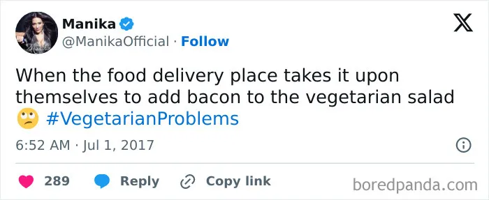65 Funny Vegetarian Tweets For Those Who Are Tired Of Explaining Their Diet For The 100th Time