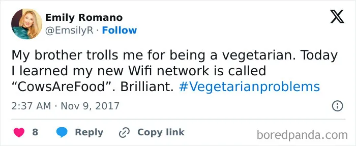 65 Funny Vegetarian Tweets For Those Who Are Tired Of Explaining Their Diet For The 100th Time