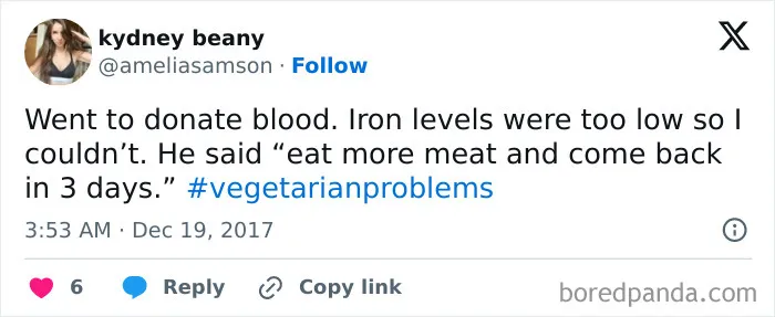 65 Funny Vegetarian Tweets For Those Who Are Tired Of Explaining Their Diet For The 100th Time