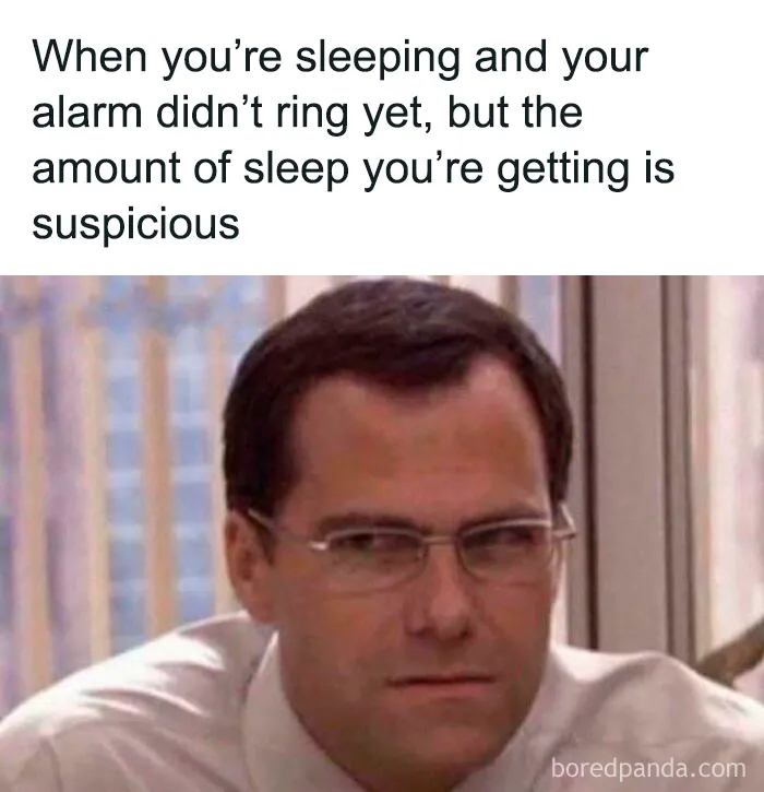 David Wallace looking suspicious for random memes to make you laugh today