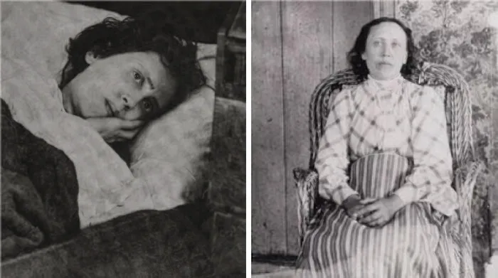 Historical black and white portraits of women tied to creepy mysteries.