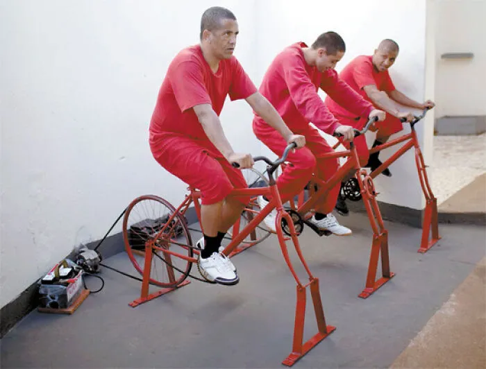 In Brazil, Prisoners Pedaled Bikes To Power Streetlights And Earned Days Off Their Sentence