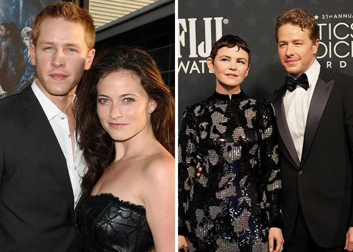 Famous married Hollywood stars pictured at award events showing stars who left wives for co-stars
