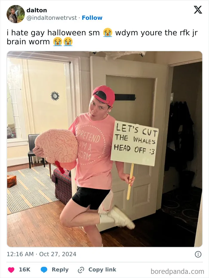Everyone Is Already Making The Same Viral Joke About Gay Halloween Costumes And People Love It
