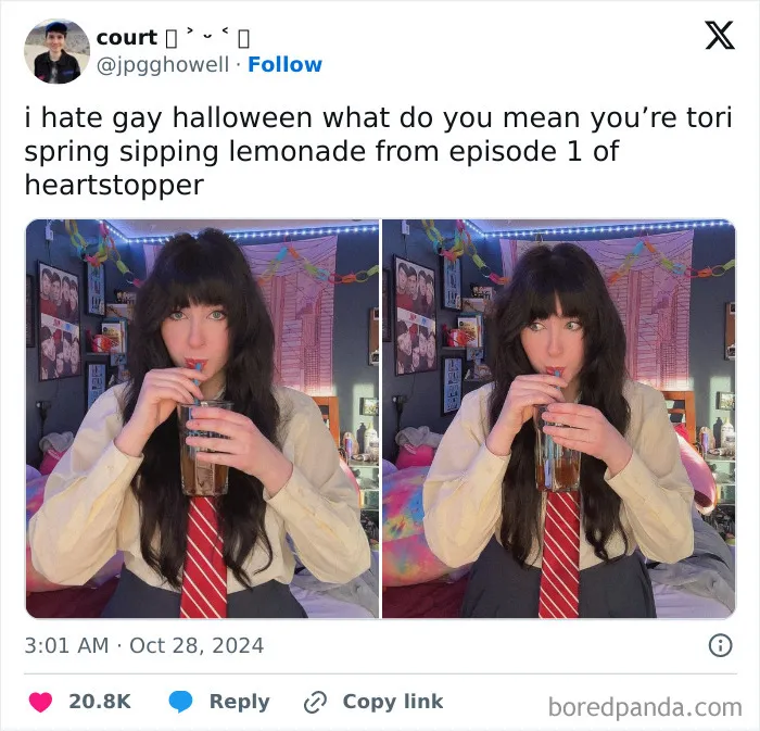 Everyone Is Already Making The Same Viral Joke About Gay Halloween Costumes And People Love It
