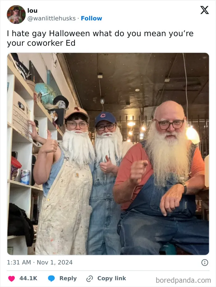 Everyone Is Already Making The Same Viral Joke About Gay Halloween Costumes And People Love It
