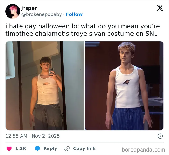 Everyone Is Already Making The Same Viral Joke About Gay Halloween Costumes And People Love It