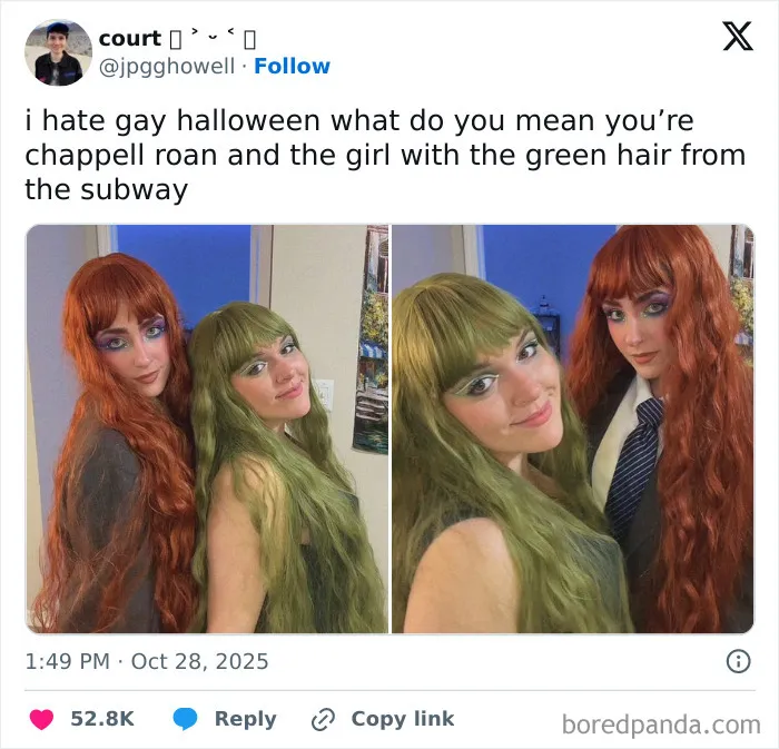 Everyone Is Already Making The Same Viral Joke About Gay Halloween Costumes And People Love It